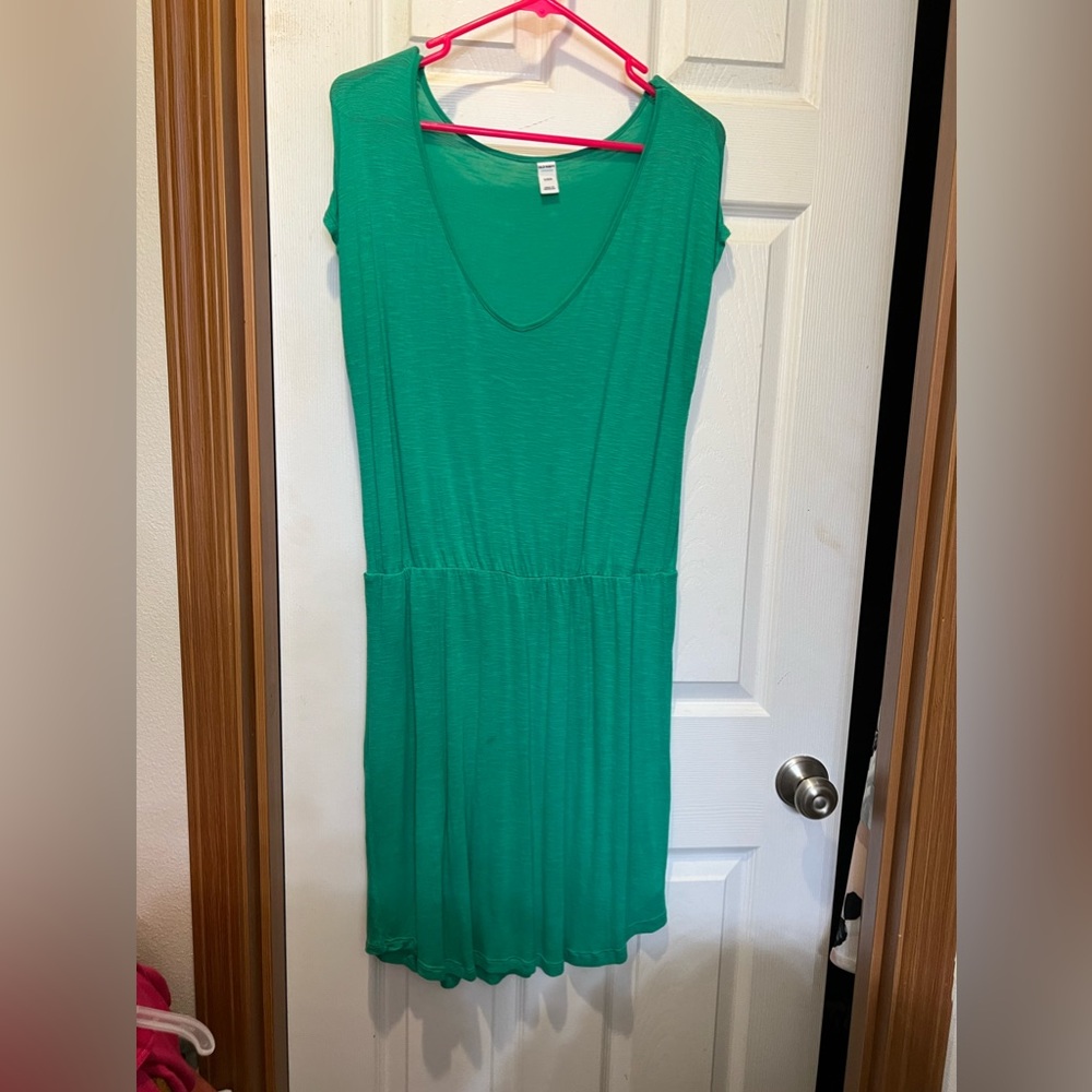 Old Navy v neck drop waist dress